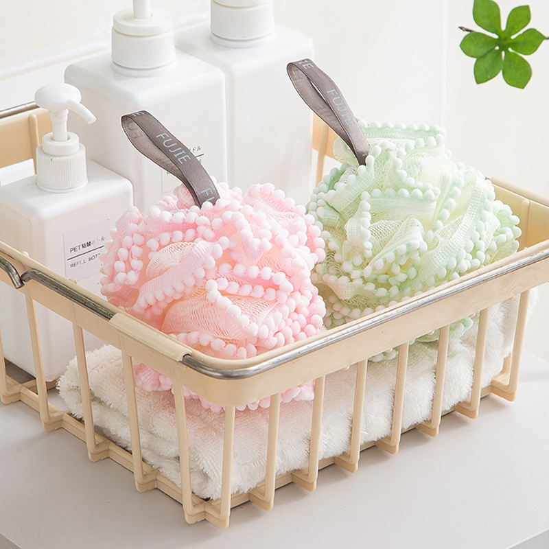 沐浴花球高档不散超柔软搓澡浴花浴球洗浴用男女大号泡泡洗澡浴球