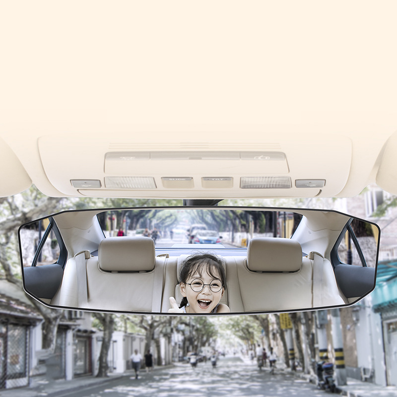 Shunwei automotive wide-angle rearview mirror, rearview mirror, car rearview mirror, boundless wide-angle curved mirror, Treasure mirror details Picture