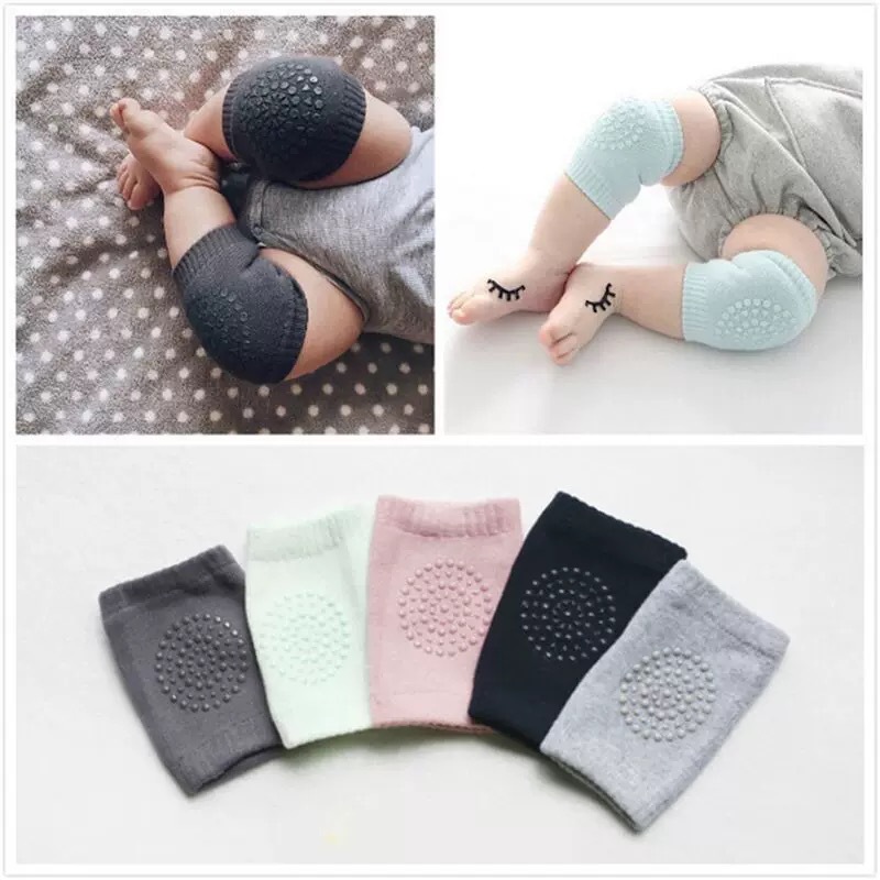 Baby knee pads, baby socks, spring and autumn leg covers, anti-slip, crawling and learning to walk baby knee pads, no leg constriction