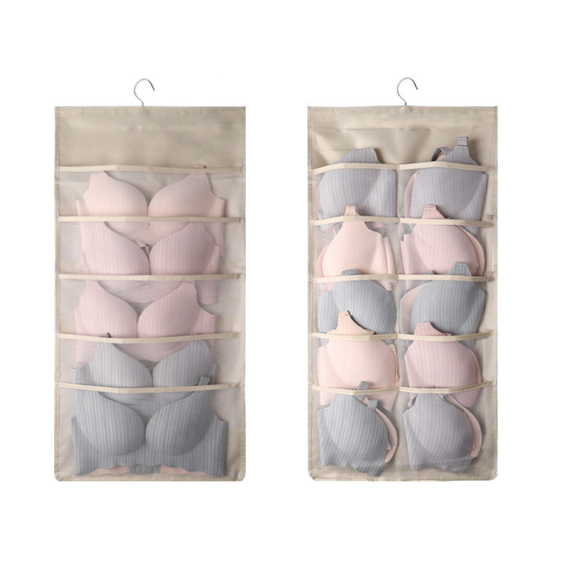 Underwear storage bags wall-mounted, door-to-door hanging, inner trouser pockets hanging, sock storage bags hanging, dormitory storage hanging bags Item Picture