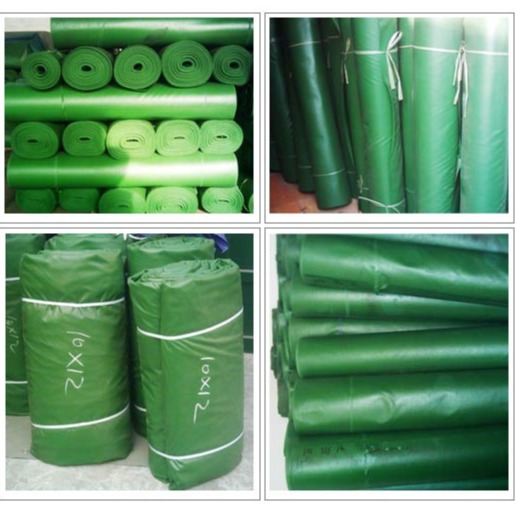 供应厚篷布PVC油布涂塑布防雨防晒三防布防水帆布蓬布详情图2