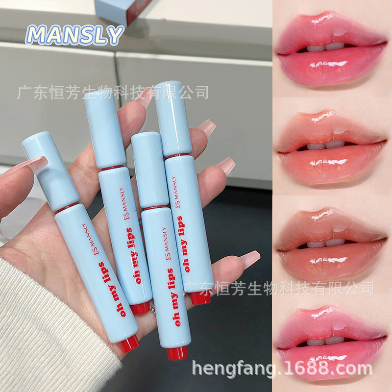Mansili's Light and Clear Solid Lip Gloss is moisturizing, easy to color, hydrating, hydrating and quick to apply makeup details Picture