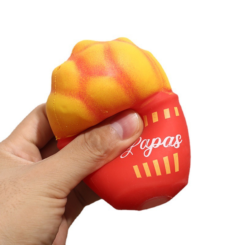 Stress-relieving Cola French fries simulation Food Release Kneading Fun Stress-relieving Magic Tool Hamburger TPR toy manufacturer wholesale Item Picture