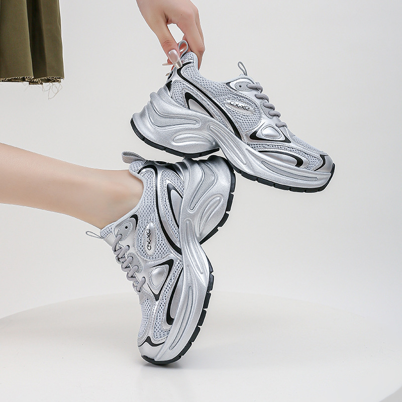 In the autumn and winter of 2025, dad shoes for women are popular thick-soled, versatile, casual, anti-slip, height-increasing, soft-soled, and lightweight sports shoes Specification image