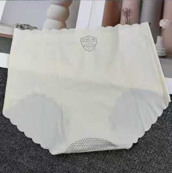 2025 New foreign trade original order export to Europe, America and Africa Ice silk traceless women's underwear, mulberry silk antibacterial crotch summer thin, breathable, comfortable and traceless fitness underwear details Picture