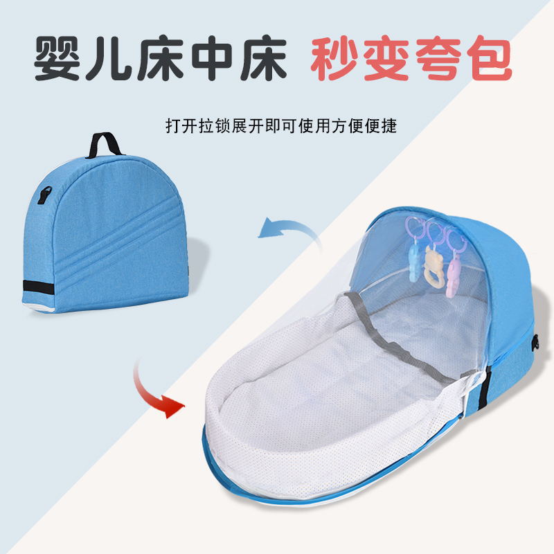 婴儿床/婴儿床新生儿拼接欧式/婴儿车/童床一层可升降/婴童用品细节图