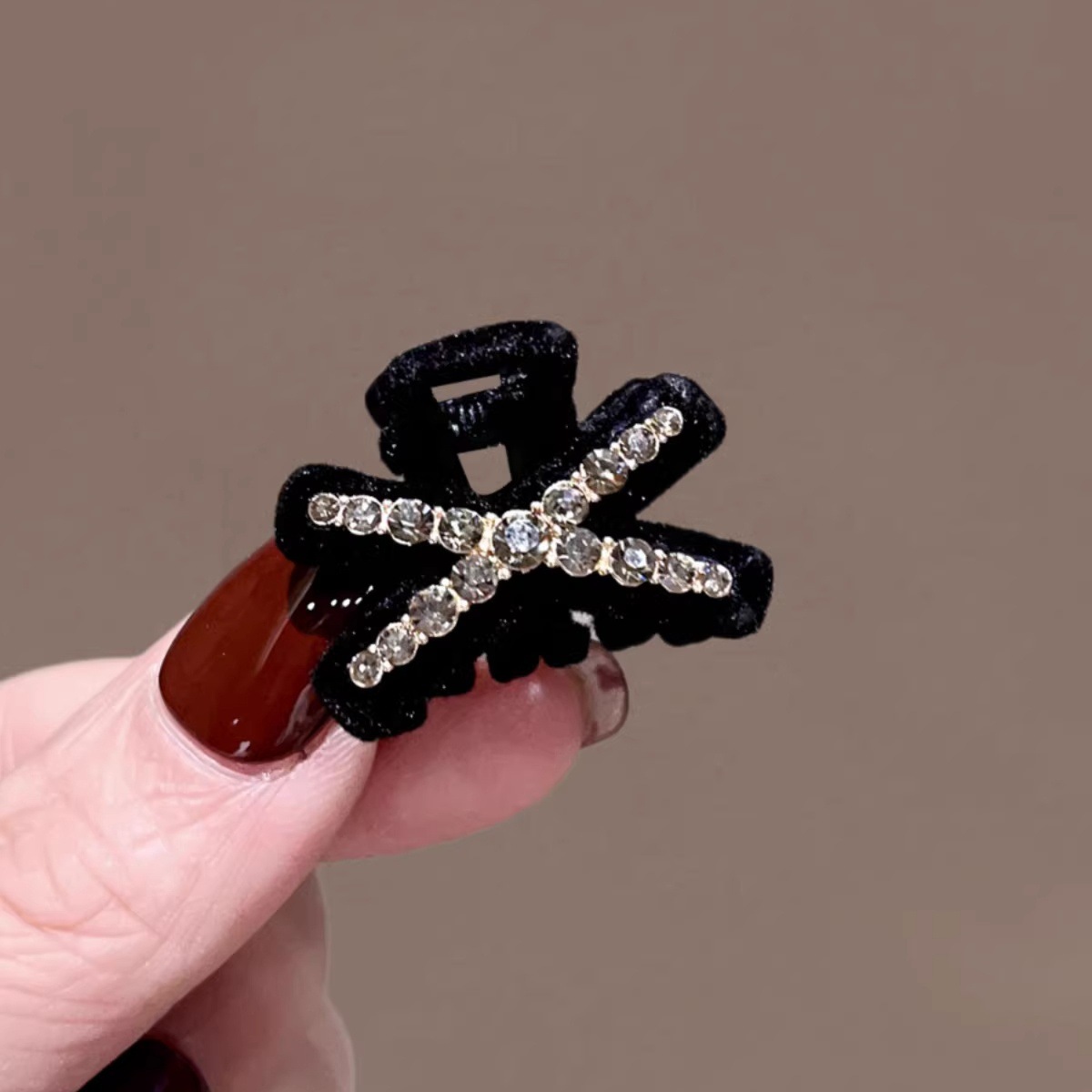 发箍/一字夹/莫桑石配饰发夹/发卡/皮筋合金夹片产品图