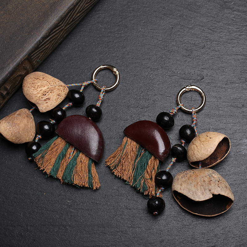 钥匙扣/卡通钥匙扣挂件/钥匙扣公仔挂件/宋锦/流沙入油玩具细节图