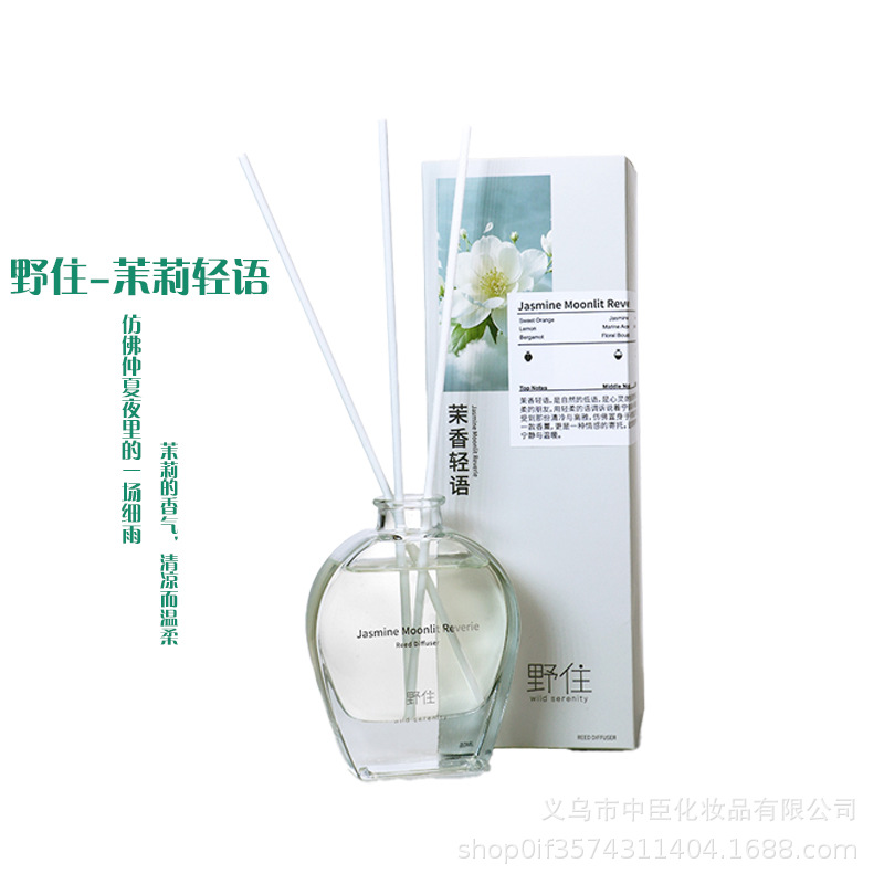 Wholesale rattan aromatherapy flat and round diffuser gradient decoration bedroom fragrance, fresh and deodorizing home air Application Scenario