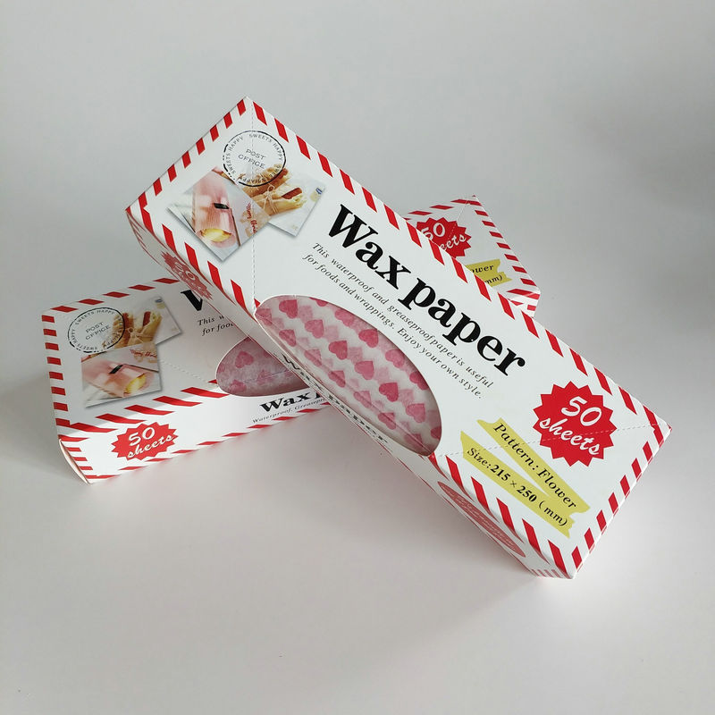 新品跨境蜡纸WaxPaper食品汉堡三明治包装纸点心纸opp袋装防油细节图