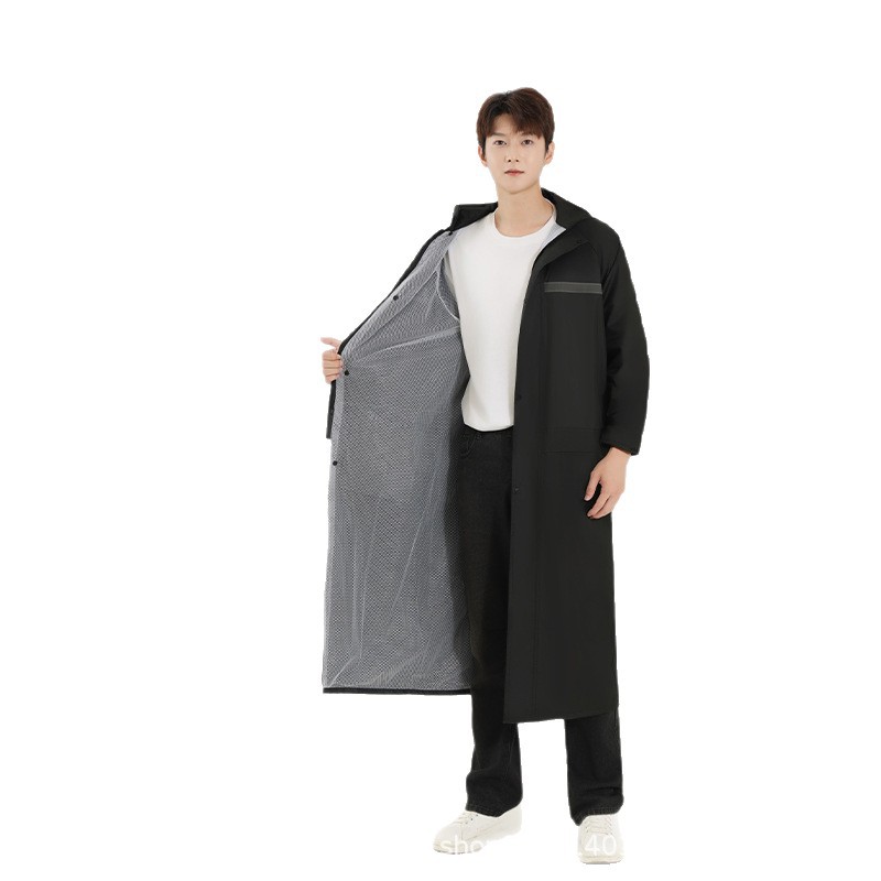 All-in-one raincoat, motorcycle raincoat, electric bike raincoat, thickened anti-riot raincoat, two-piece raincoat for men Item Picture