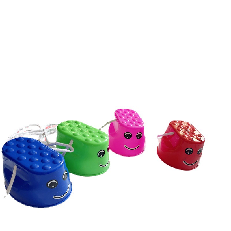 Supplying plastic stilts for kindergartens, children's stilts, kids' stilts and smiling stilts Item Picture