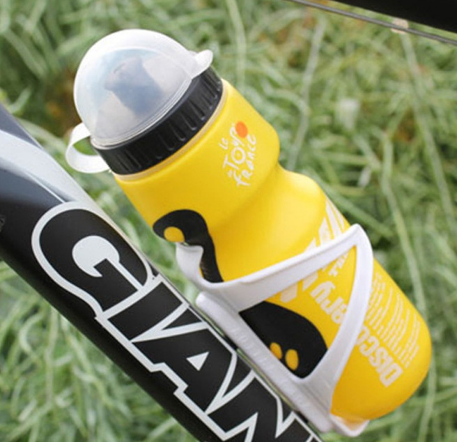 Mountain bike water bottle, sports water cup, plastic cup, bicycle colorful water bottle, 750ML cycling equipment Specification image