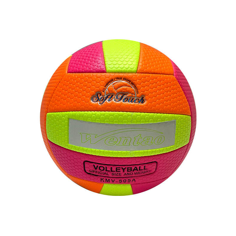Cross-border colored lychee pattern volleyball competition beach volleyball student standard No. 5 inflatable volleyball manufacturer wholesale details Picture