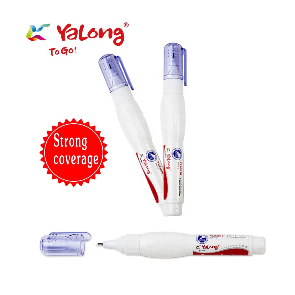 Yalong white liquid correction tape, correction fluid correction pen Application Scenario