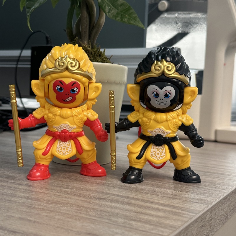 Sun Wukong's face-changing collectible figurines, the Legend of the Great War God, bedside table ornaments and small gifts for distribution Specification image