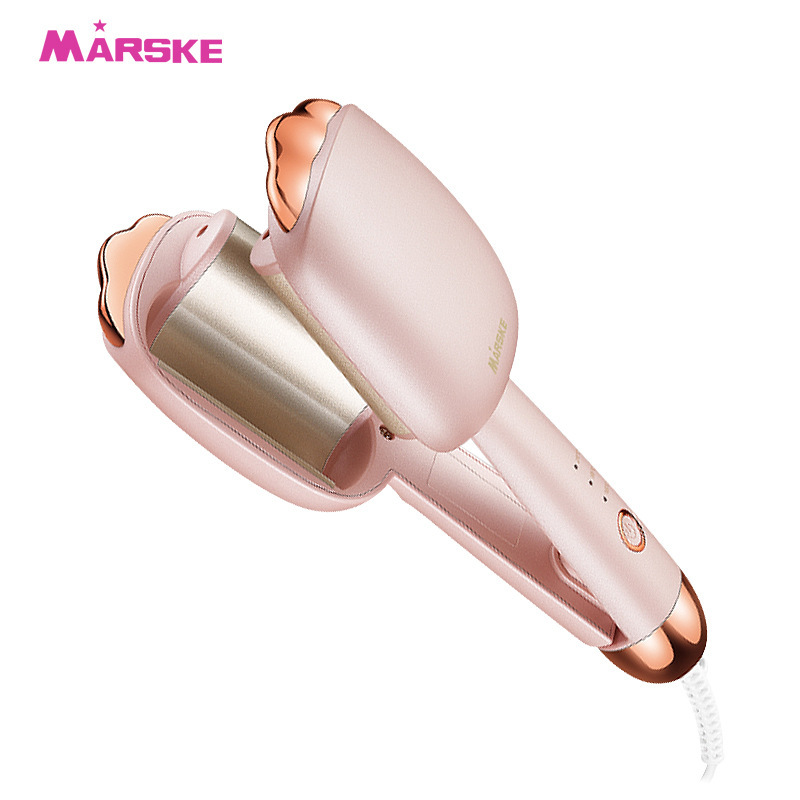 MARSKE MS-5622厂家卷发棒大波浪全自动卷发器电动旋转韩式慵懒不伤发蛋卷棒批发白底实物图