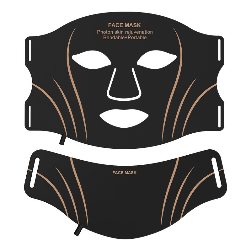 Photon silicone mask device, large row light color 7-color spectrometer, facial rejuvenation device, red led beauty mask Item Picture