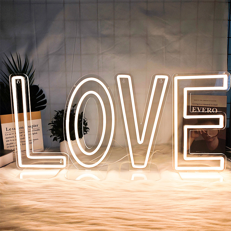 Luminous letter lamp A-Y double-sided advertising sign V color-coated luminous fine flashing letter mother bead Application Scenario