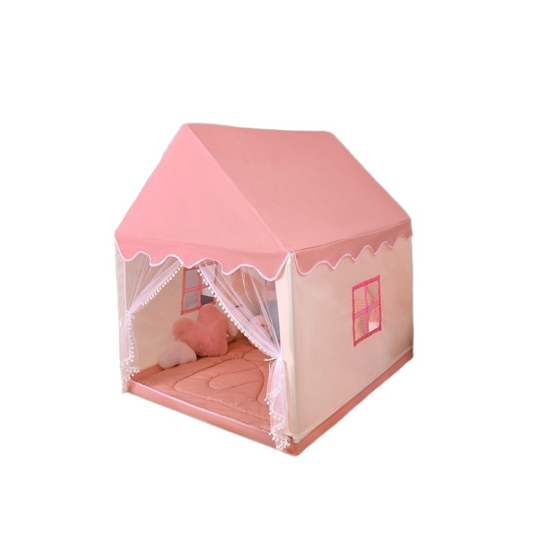 Factory direct delivery, cross-border children's tents, castles, Oxford cloth, game houses, indoor sleeping mosquito nets for boys and girls Item Picture