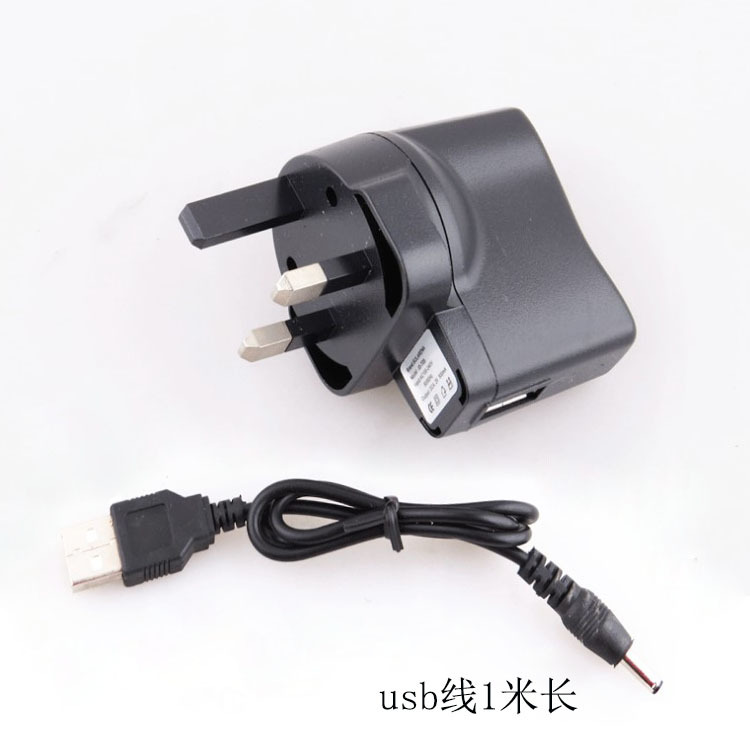 18650直充锂电池英规USB线车充英规美规欧规强光手电筒只供外贸货