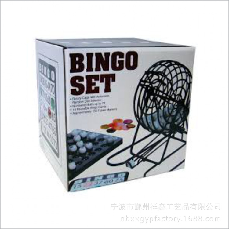 75-ball lottery machine/lottery machine hand shaking lottery machine Bingo drinking game manufacturer supply Item Picture