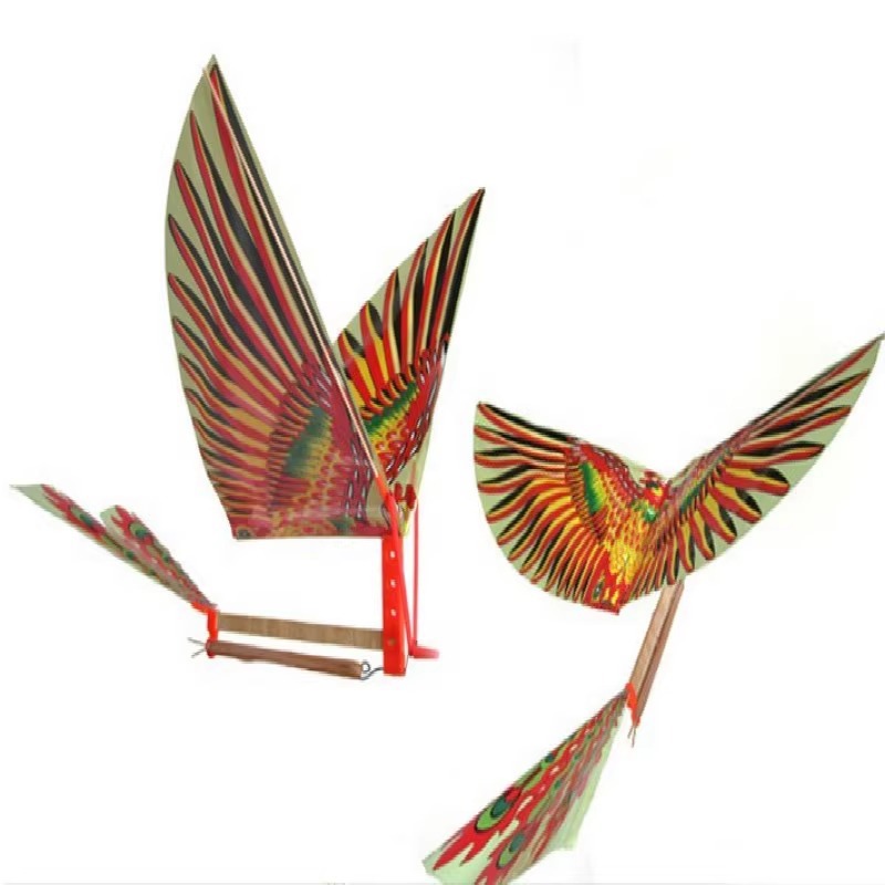 Small flying bird toy assembly, flying bird rubber band, power flying bird finished products, new and unique flying bird street toy wholesale Application Scenario