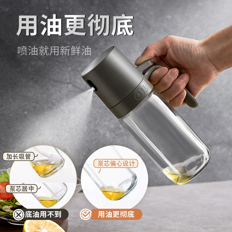 油壶/自动开合油壶/酱油瓶/醋瓶/调味瓶罐细节图