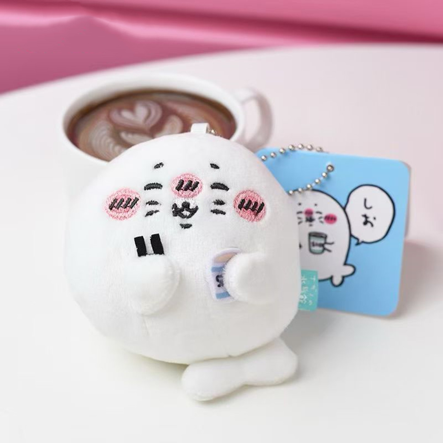 Chiikawa水族馆系列nagano海豹可爱团子毛绒公仔玩偶包包小挂件