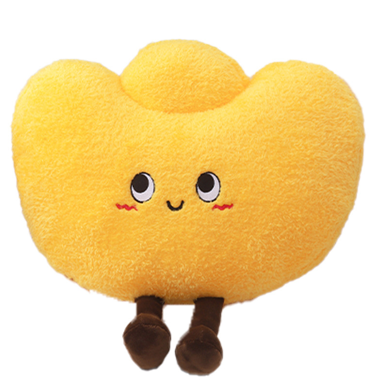 Cute New Year mascot dolls, gold ingots, plush toys, gourd dolls, girls' sleeping pillow gifts Item Picture