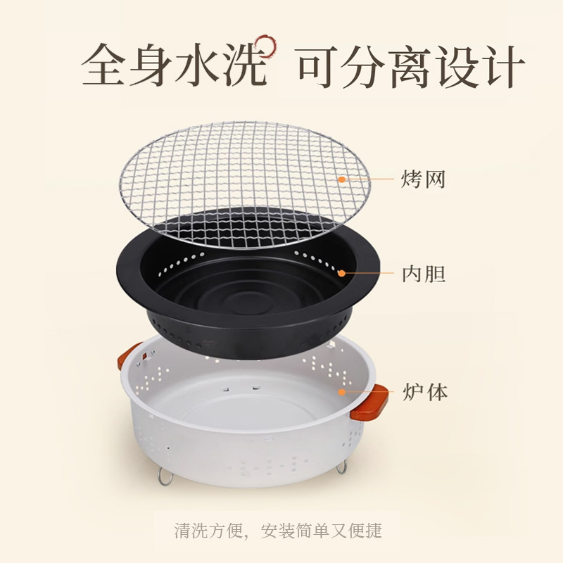 商用烤肠机/燃气烤箱/炸油条机/烤肠机白底实物图