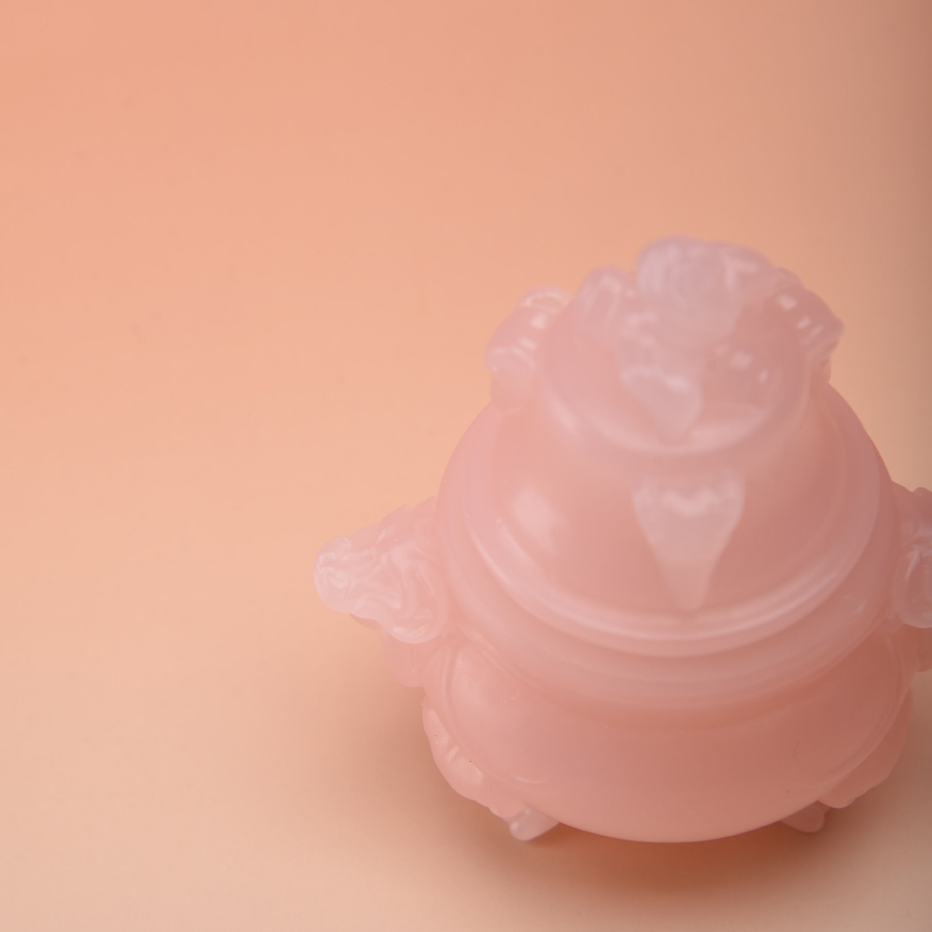 Powder crystal double-ear stove, small powder stove, traditional Chinese style aromatherapy home gift, cultural creation type candle gift box, souvenir, cross-border fragrance Specification image