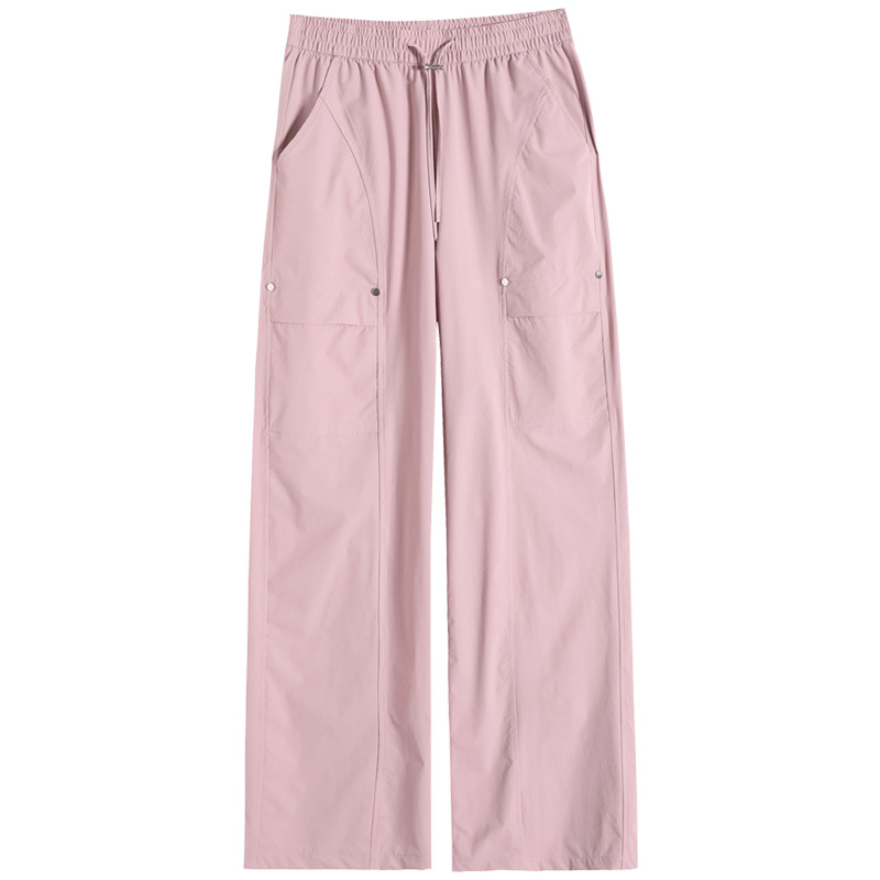 New quick-drying, slimming, loose jazz dance summer American street casual sport pants Item Picture