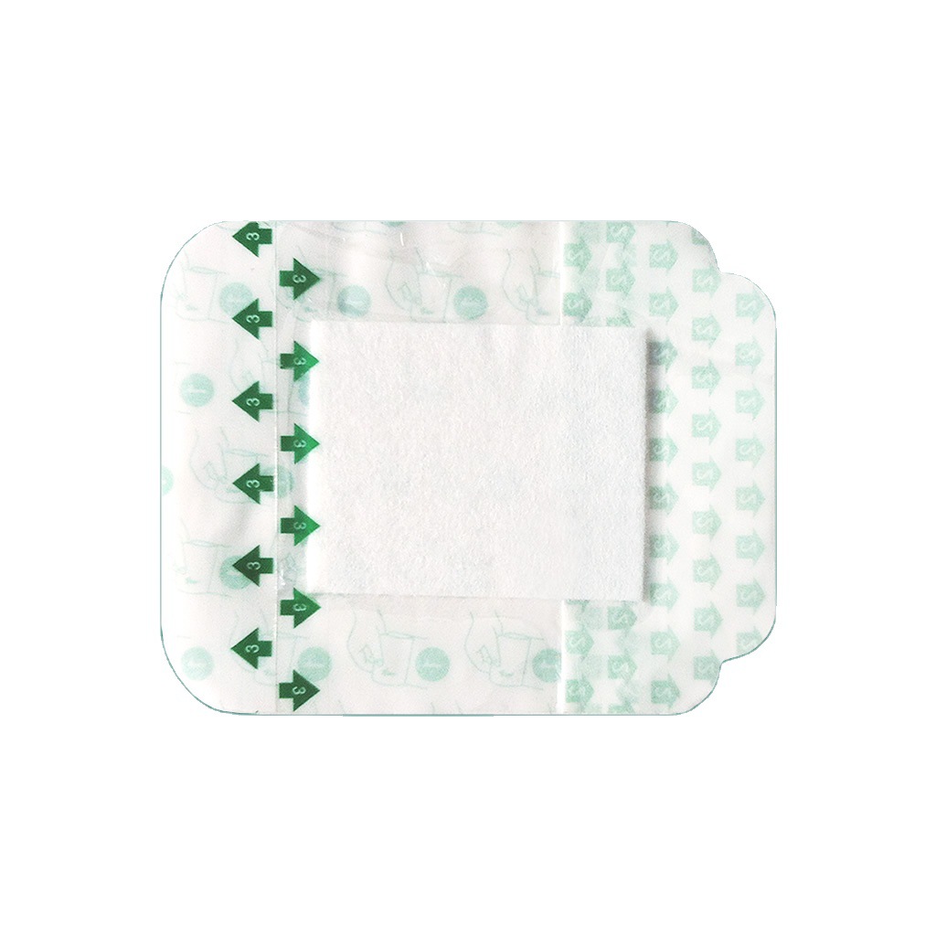 Transfronterizo especial PU impermeable adhesivo embalaje inglés neutral médico estéril adhesivo protector impermeable transparente details Picture