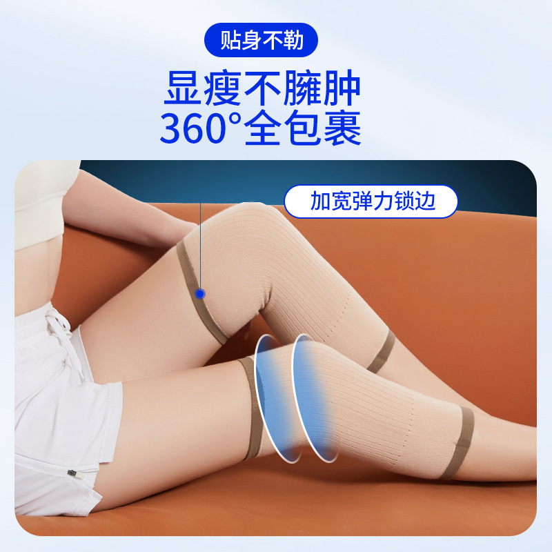 Wholesale cashmere knee pads from the manufacturer are warm, light, not bulky, comfortable and fit the skin. Wool knee pads for air conditioning in summer details Picture