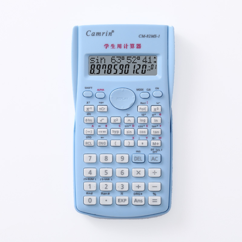 CM-82MS-1 scientific calculator, college student accounting function calculator, multi-functional double-layer display calculator Item Picture