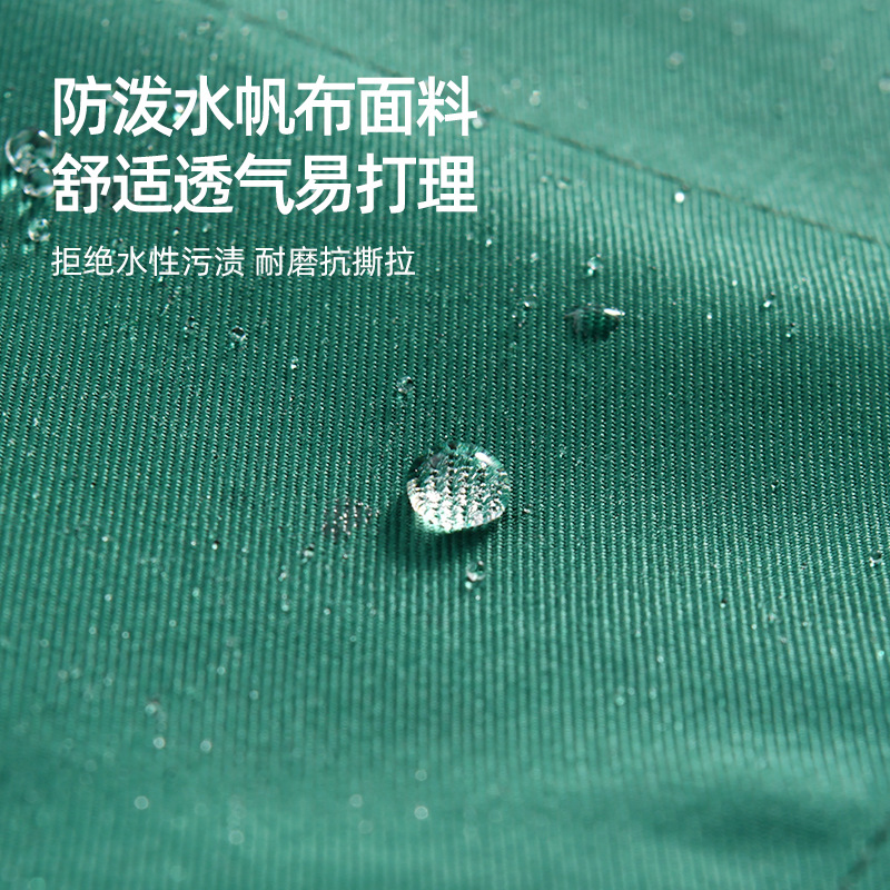 New apron kitchen waterproof and oil-proof adult men's and women's work clothes custom logo printed advertisement, summer breathable Specification image