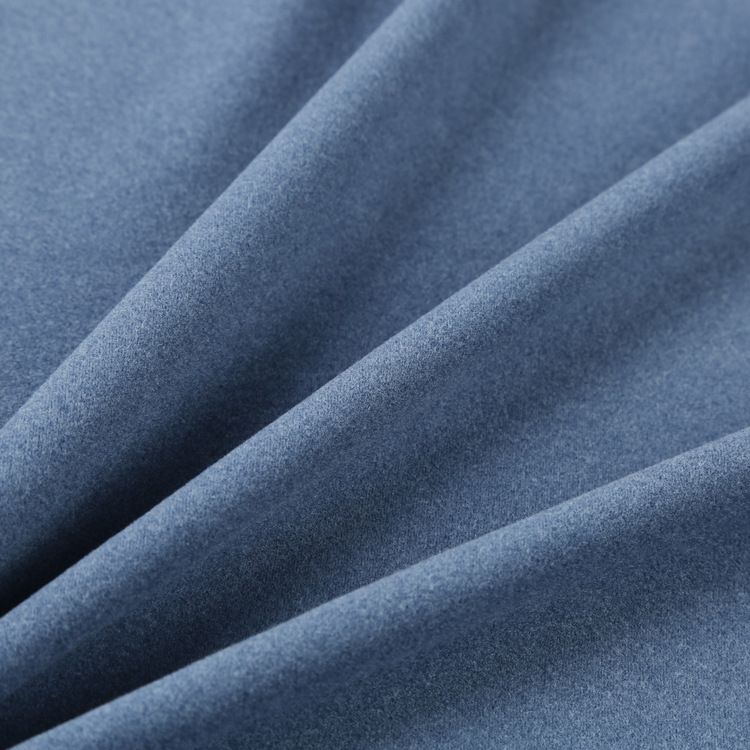 280g双面德绒面料弹力抓毛绒布秋冬保暖打底针织德绒布料批发