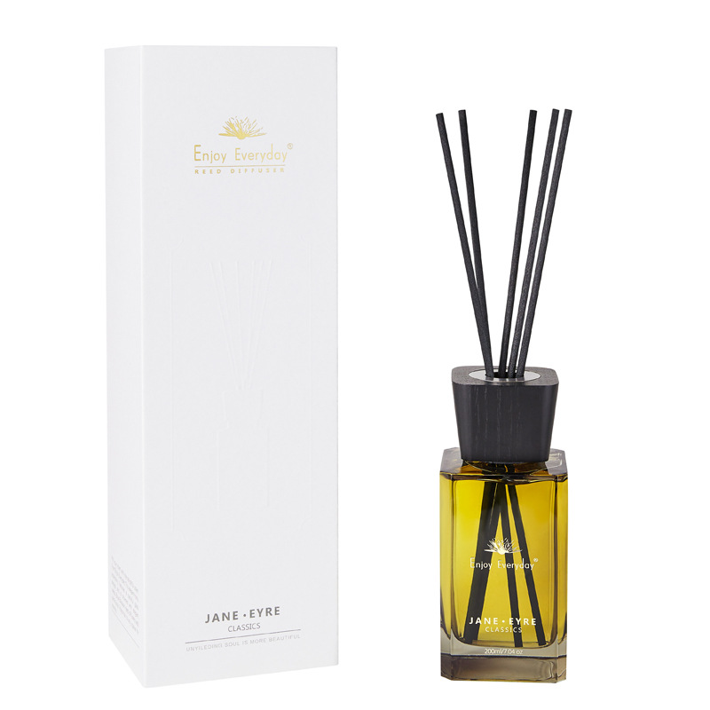 New flameless aromatherapy set for home and indoor high-end rattan aromatherapy gift box, 100ml wholesale