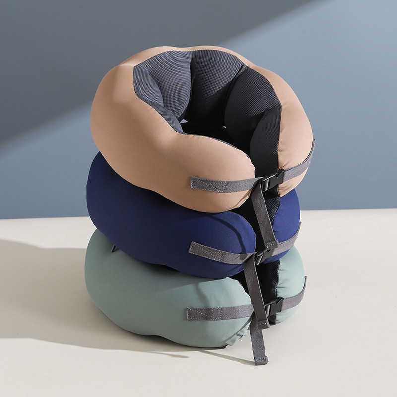 U型枕记忆棉护颈枕冰凉感颈枕办公午睡旅行便携神器记忆棉豌豆枕详情图2