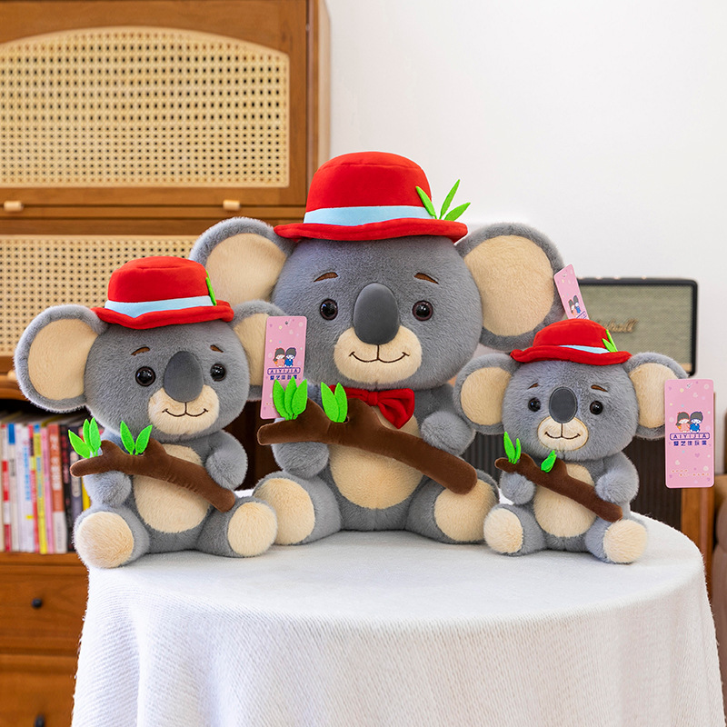 新款考拉公仔毛绒玩具可爱卡通树袋熊玩偶抓机娃娃送女生礼物娃娃产品图