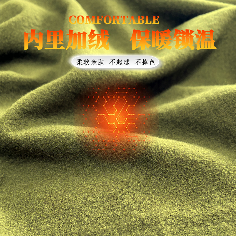 保暖套装实物图