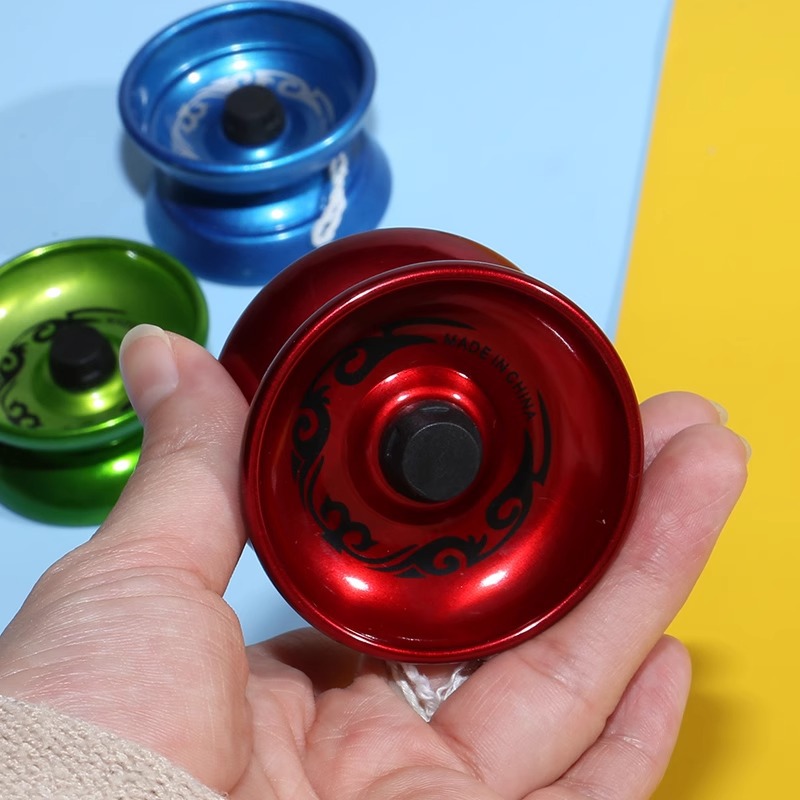 Alloy yo-yos, metal yo-yos, yoyo balls, street stall toys, Douyin same style children's gifts for boys aged 2 to 6 Specification image
