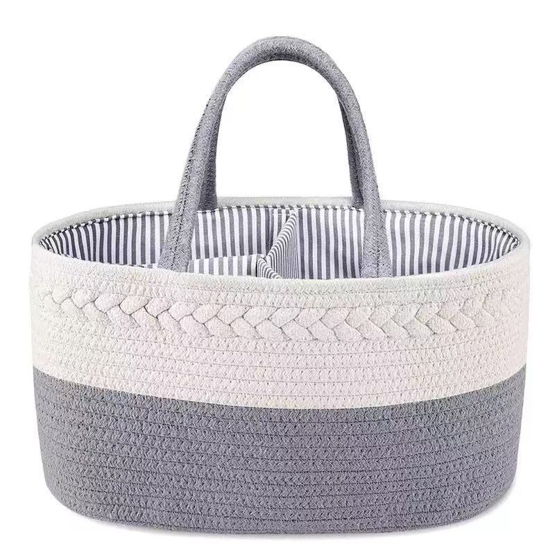 ويمكن نقل سلة حفاضات الأطفال عن طريق النسج اليدوي من سلة سلة سلة سلة سلة سلال Item Picture