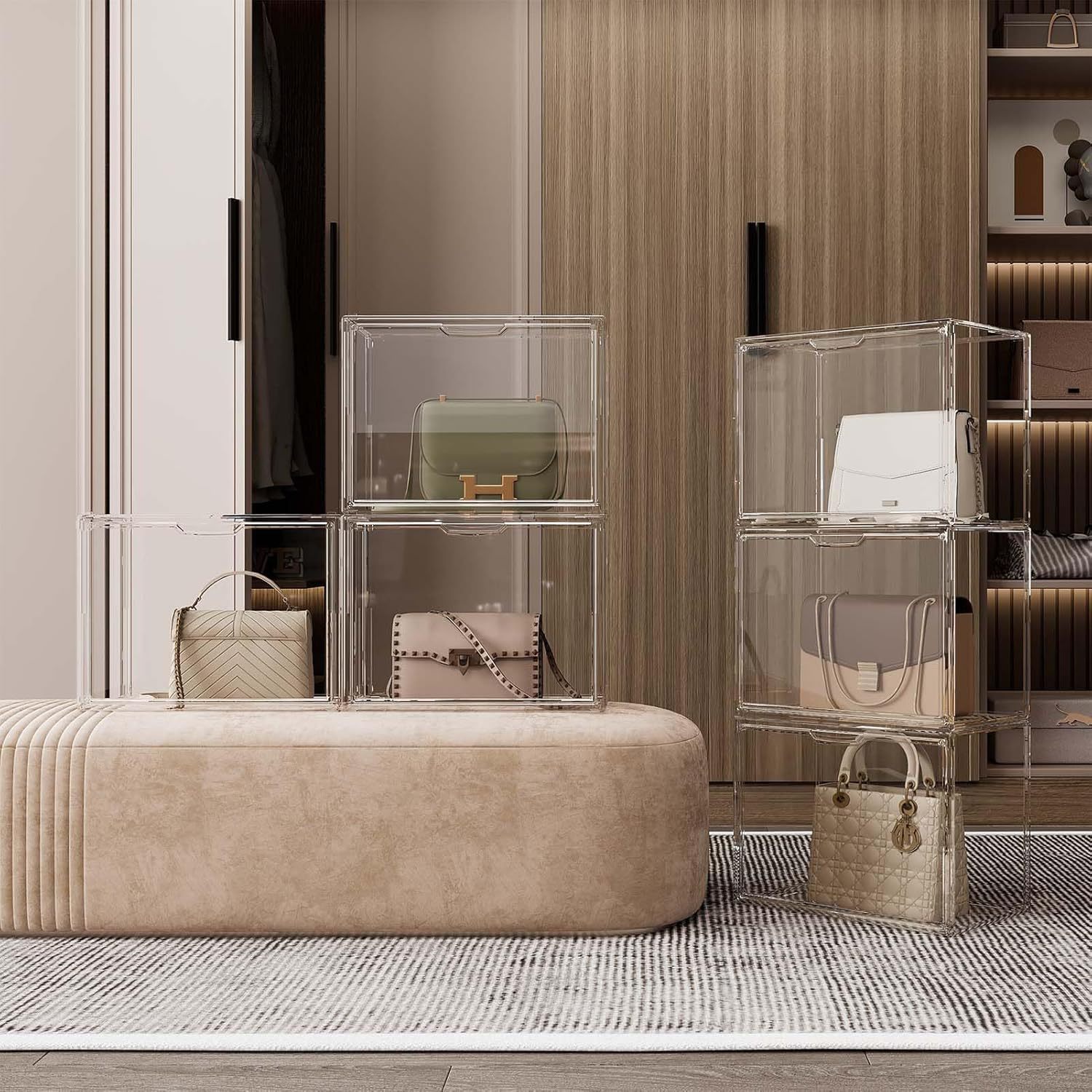 收纳篮、置物篮、收纳筐实物图