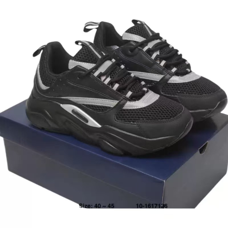 The new B22 sporty and casual thick-soled, fashionable, retro and breathable men's and women's height-increasing dad shoes for the European station are now available for cross-border use details Picture