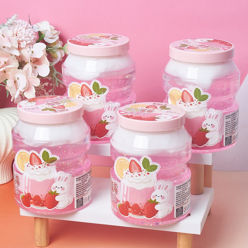 Zhi Zhi Mei Mei Bubble Glue, Super Large, stress-relieving, non-toxic slime colored clay, plasticine Bubble glue, diy factory wholesale Application Scenario