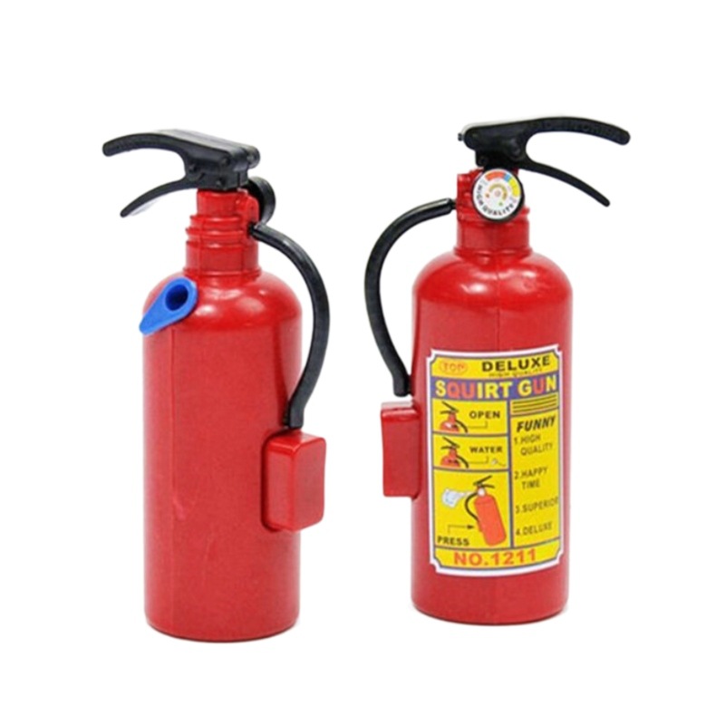 New, unique and creative prank little toy water gun, super fun plastic children's fire extinguisher water gun Item Picture