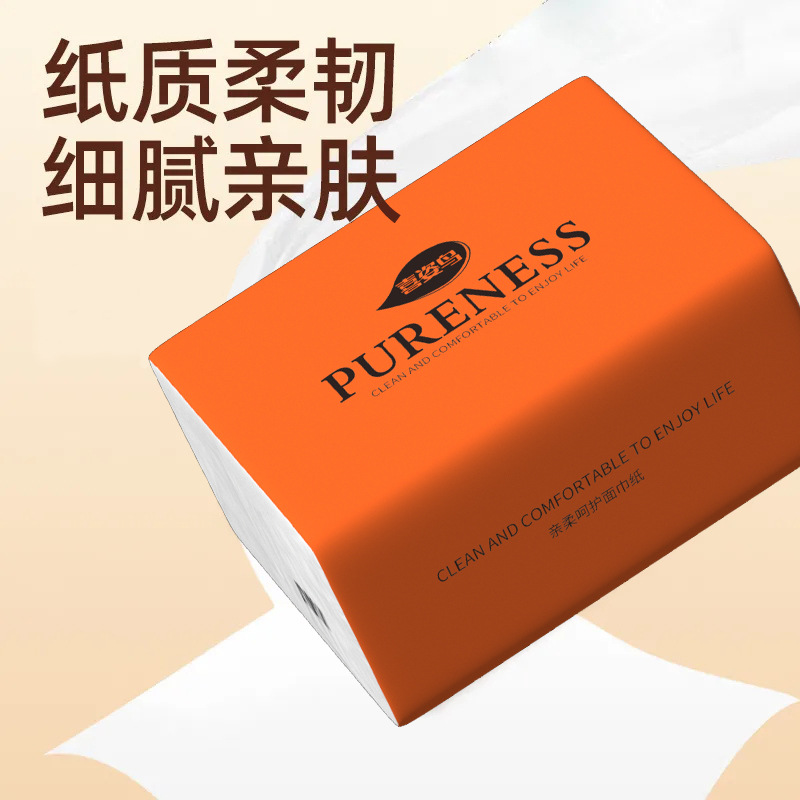 新人专享12包整箱抽纸家用面巾纸卫生纸餐巾纸实惠装纸巾家用实惠产品图