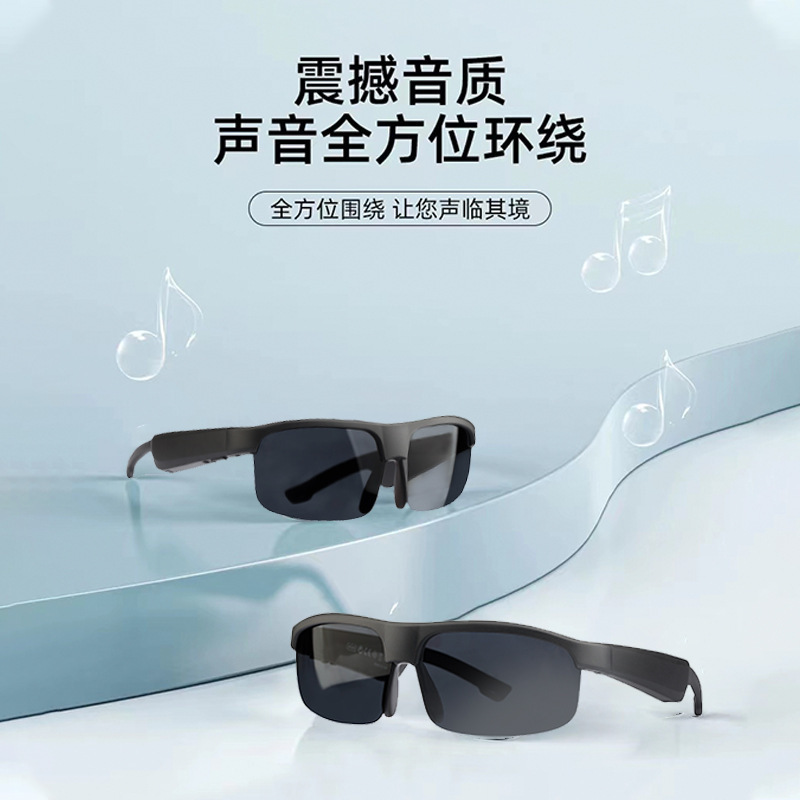 AI smart Bluetooth sunglasses, smart glasses that support voice interaction, fashionable sunglasses Specification image